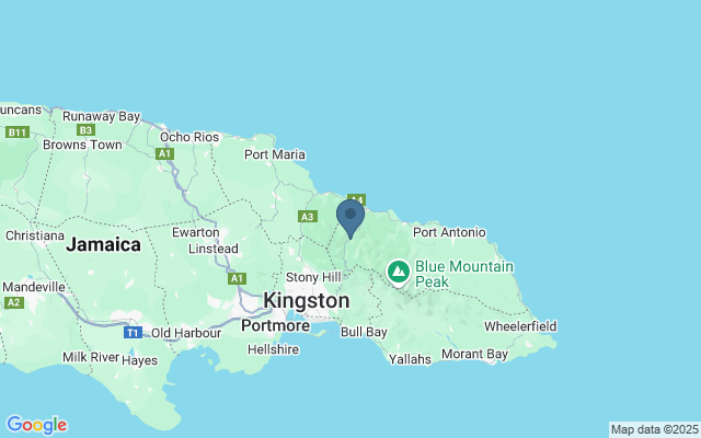 Kaart met locatie National Park Blue Mountains